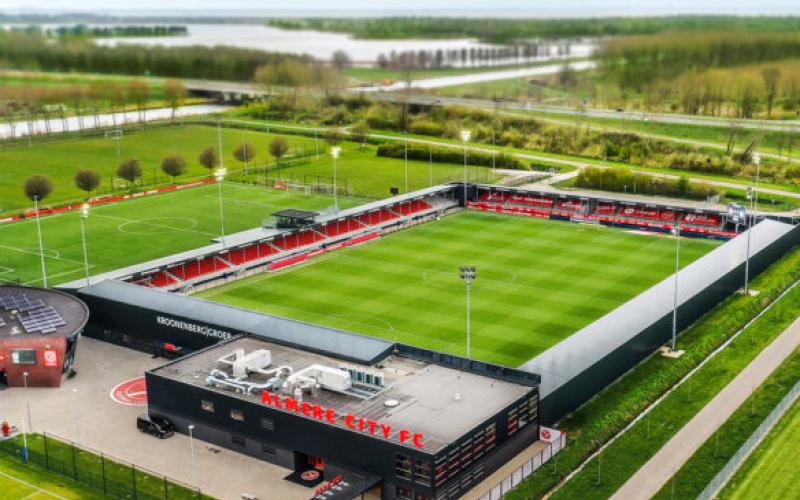 Stadium Masts Almere City, Smartly Lit, Smartly Designed
