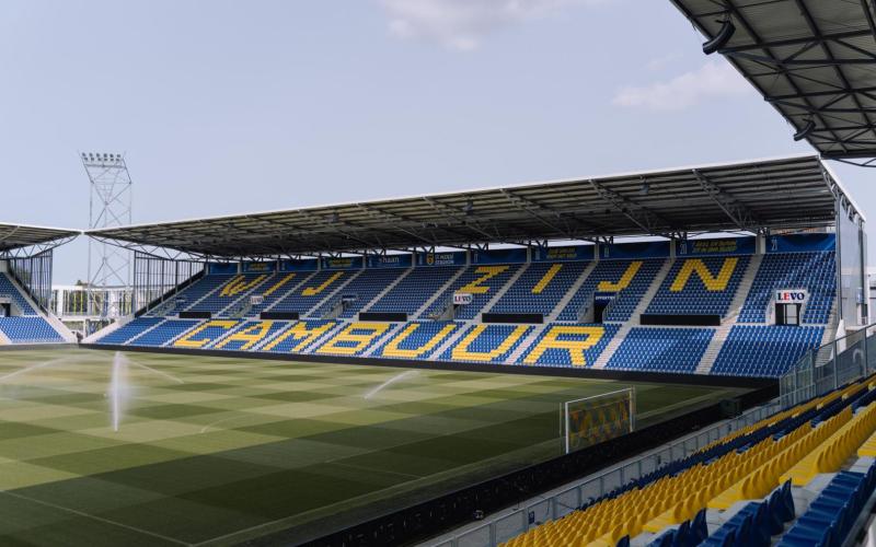 Cambuur stadium: Bucket seats