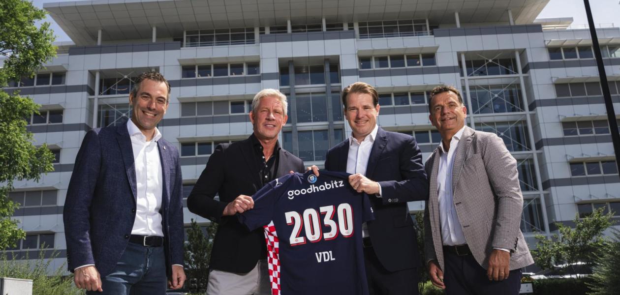 VDL Groep verlengt sponsorcontracten met PSV én FC Eindhoven met 5 jaar