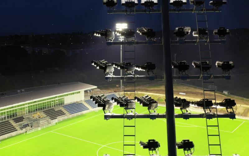 Stadionmasten Helsingør, Verlichting volgens UEFA-standaard